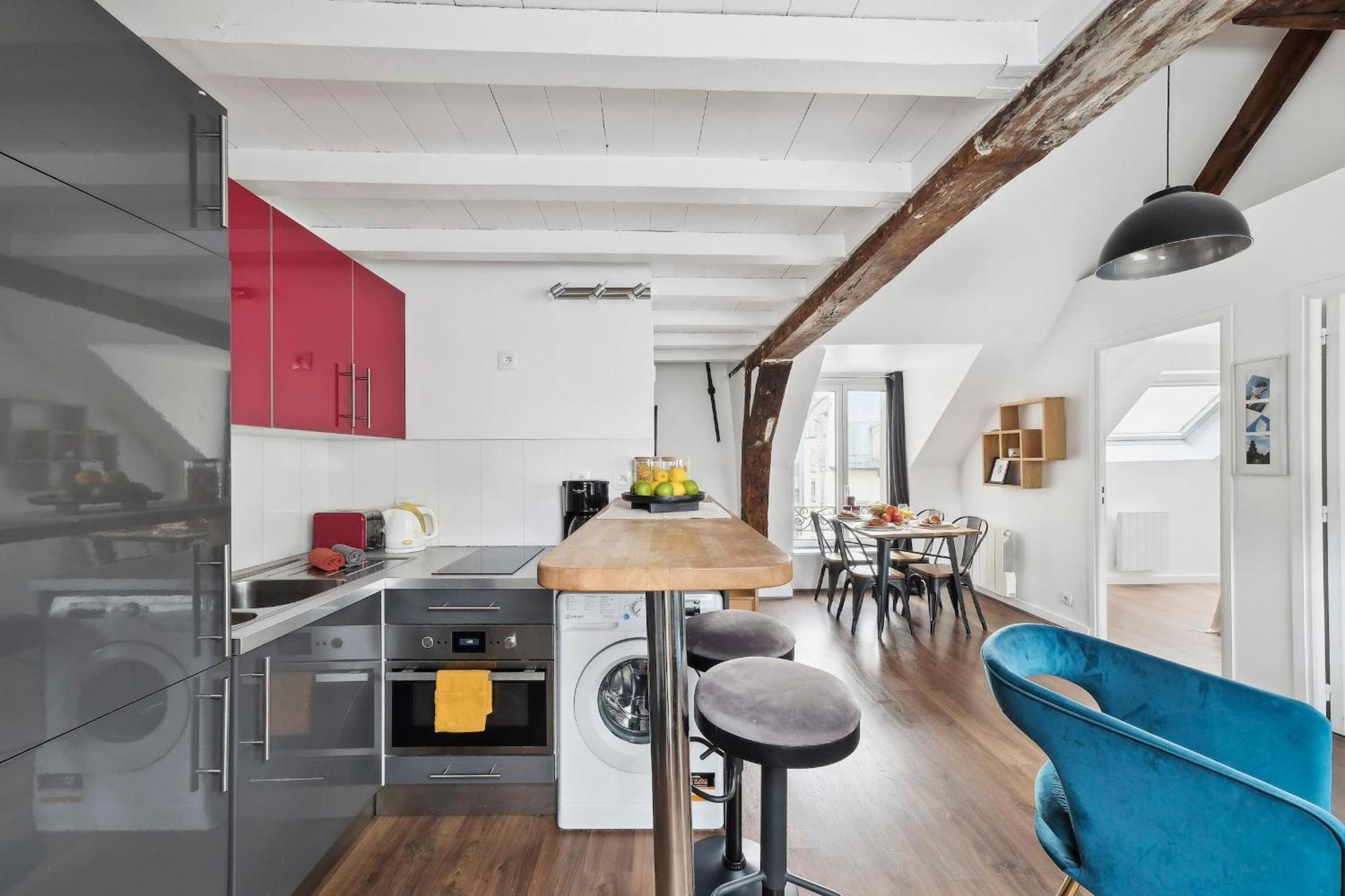 Bnbnova - Latin Quarter & St-andre Des Arts - 3br Appartement Parijs